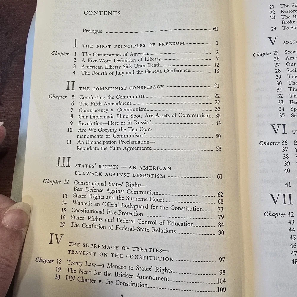 Let's Face It! Dean Clarence Manion 1956 Manion‎ Forum Cold War Politics Booklet